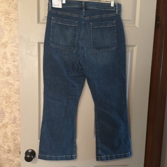 LOFT Dark Blue High-Rise Jeans never worn - Picture 5 of 5